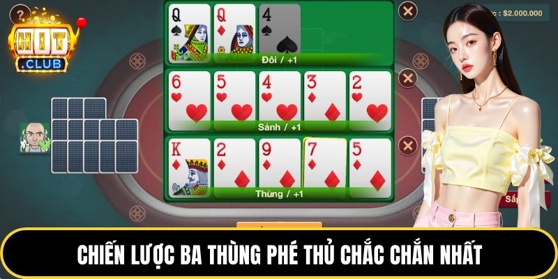 Chiến lược ba thùng phé thủ chắc chắn nhất